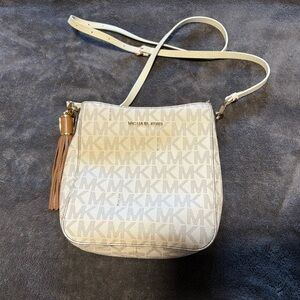 Michael Kors Cream Crossbody Bag